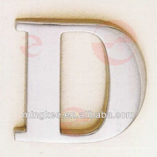 Letra D para el bolso de accesorios de decoración de moda (N33-1003A)